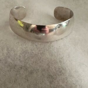 Baby Bracelet Sterling Silver Cuff 4 1/2”